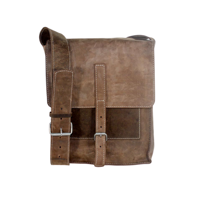 Full-Grain Leather Classic Messenger Bag