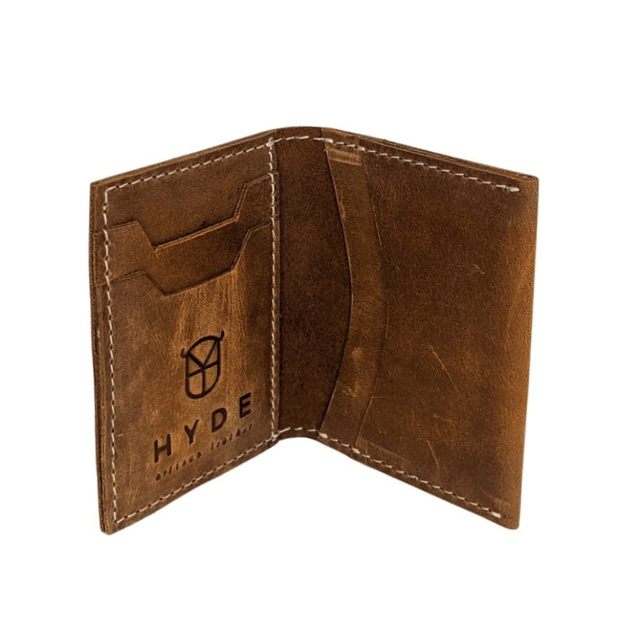 Leather Slim Wallet (Copper)