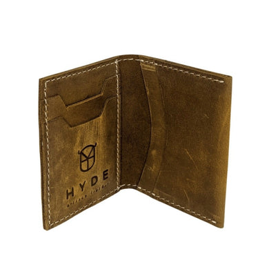 Leather Slim Wallet (𝙍𝙪𝙨𝙩𝙞𝙘)